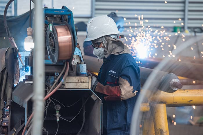 仁怀网架焊接车间